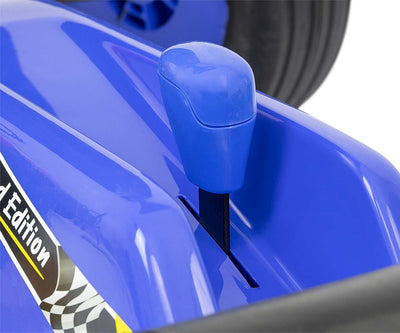 Sininen Karting lasten polkuauto - Rocket - Vuodevaatteet.fi