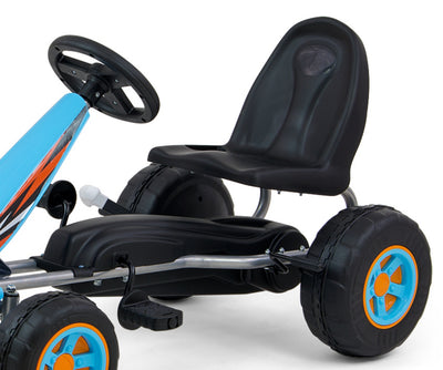 Sininen Karting polkuauto lapselle - Viper - Vuodevaatteet.fi