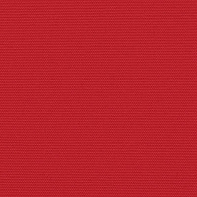 Sisäänvedettävä sivumarkiisi punainen 180x1200 cm