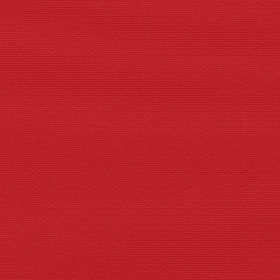 Sisäänvedettävä sivumarkiisi punainen 200x600 cm