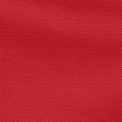 Sisäänvedettävä sivumarkiisi punainen 220x600 cm