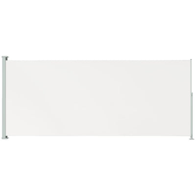 Sisäänvedettävä terassin sivumarkiisi 200x500 cm kerma