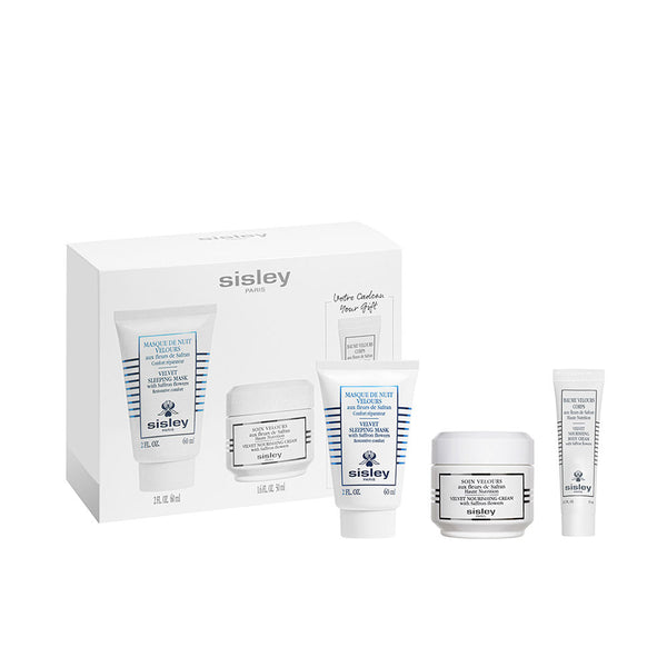 Sisley Soin Velours Aux Fleurs Safran Lot 3 Pcs | Vuodevaatteet.fi