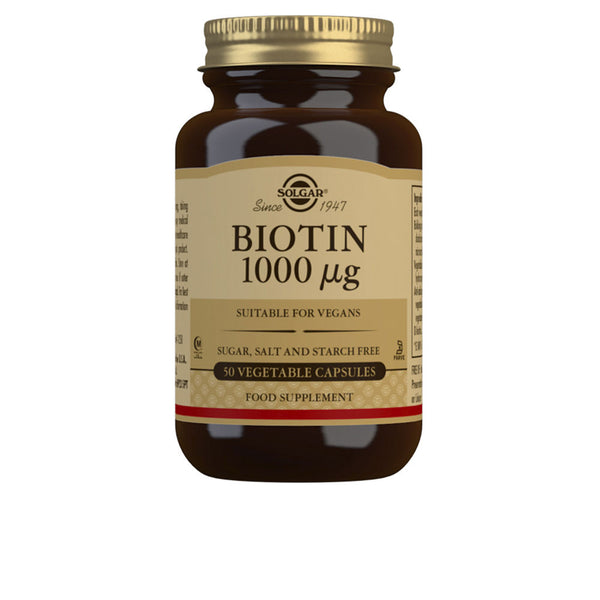 Solgar Biotin 1000 ΜG 50 Tablets | Vuodevaatteet.fi