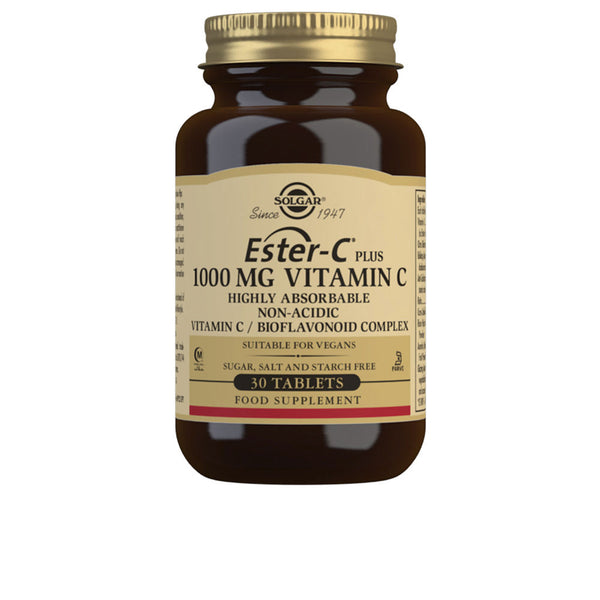 Solgar Ester-C® Plus 1000 Tablets 30 U | Vuodevaatteet.fi