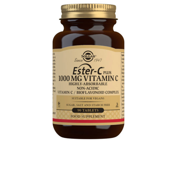 Solgar Ester-C Plus 1000Mg. Tablets 90 U | Vuodevaatteet.fi