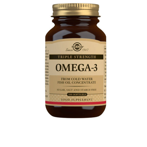 Solgar Omega-3 Triple Concentration Softgels 100 U | Vuodevaatteet.fi