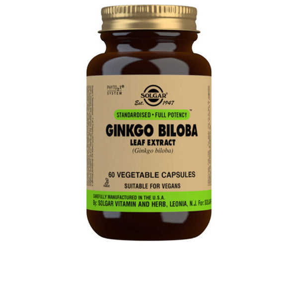 Solgar Spf Ginkgo Biloba-Leaf 60 Vcaps | Vuodevaatteet.fi