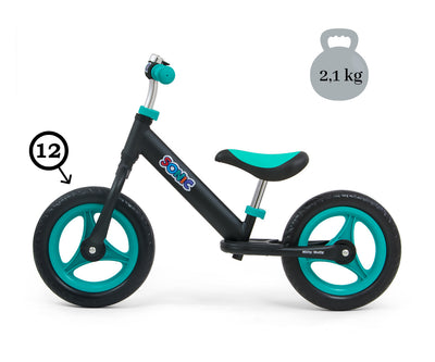 Sonic Potkupyörä Musta-Minttu - Vuodevaatteet.fi