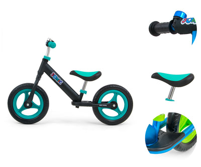 Sonic Potkupyörä Musta-Minttu - Vuodevaatteet.fi