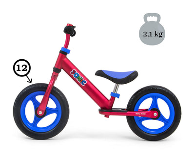 Sonic Potkupyörä Punainen - Vuodevaatteet.fi