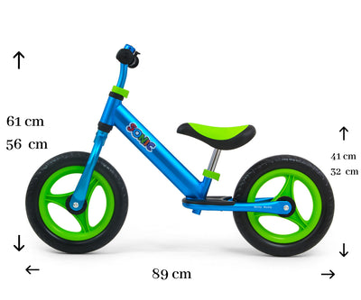 Sonic Potkupyörä Sininen - Vuodevaatteet.fi