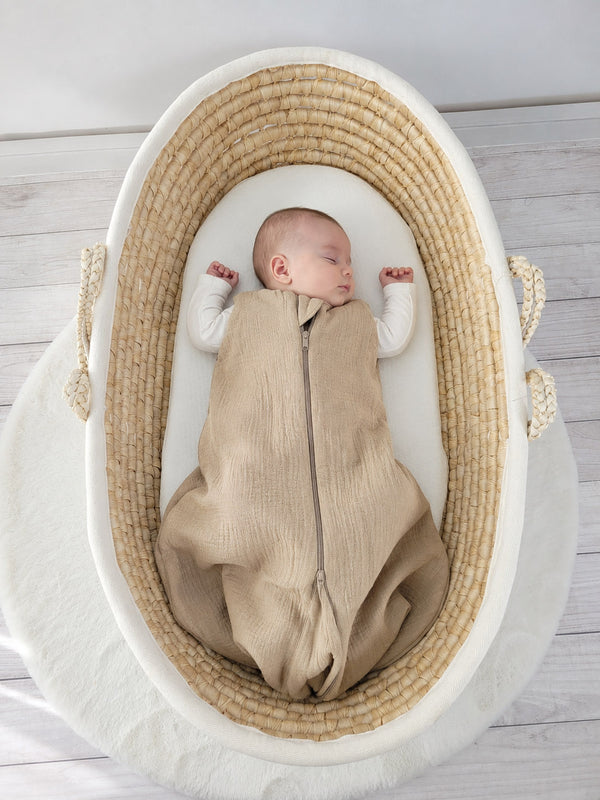 My Sweet Baby - Musliinivauvan kesämakuupussi 0–6 kuukautta S Tog 1.0 - kameli