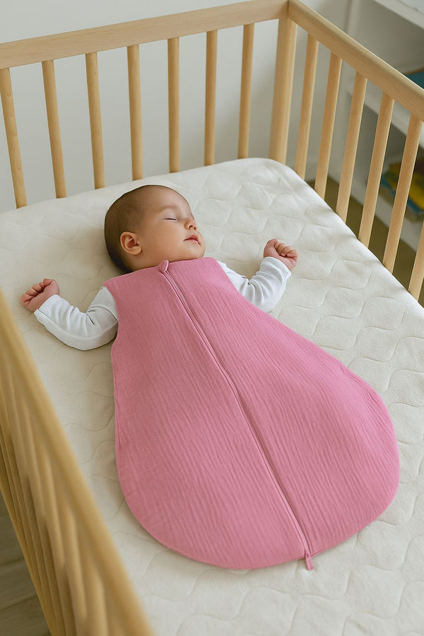 My Sweet Baby - Musliinivauvan kesämakuupussi 0–6 kuukautta S Tog 1.0 - retro pinkki