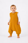 My Sweet Baby - Musliininen vauvan kesämakuupussi lahkeilla Xl 2–4 vuotta Tog 1.0 - hunajankeltainen