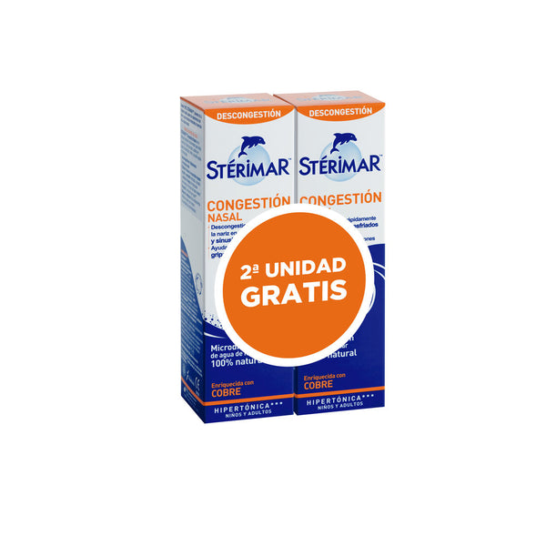 Sterimar Nasal Congestion Duo Spray 2 X 100 Ml | Vuodevaatteet.fi