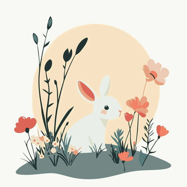 Sunlit Meadow 20x20cm - Paint By Numbers