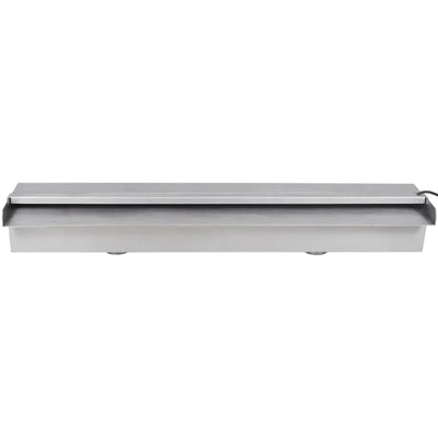 Suorakaide Uima-altaan Suihkulähde LED:llä Ruostumaton Teräs 60 cm