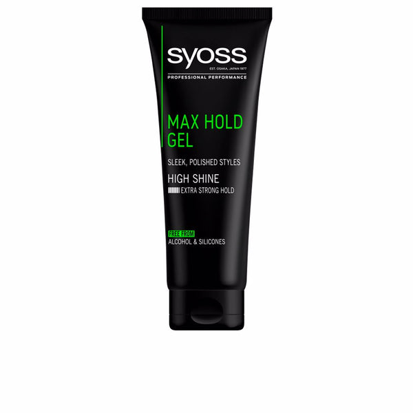 Syoss Gel max hold 250 ml | Vuodevaatteet.fi