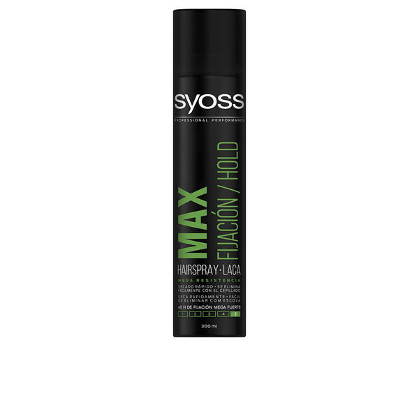 Syoss Max Hold Hairspray 300 Ml | Vuodevaatteet.fi