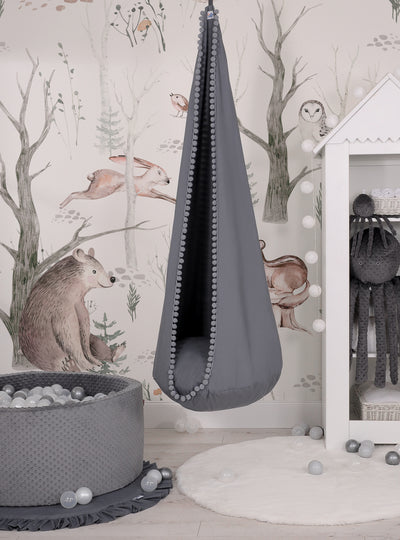 Riippuva keinu vauvalle - anthracite