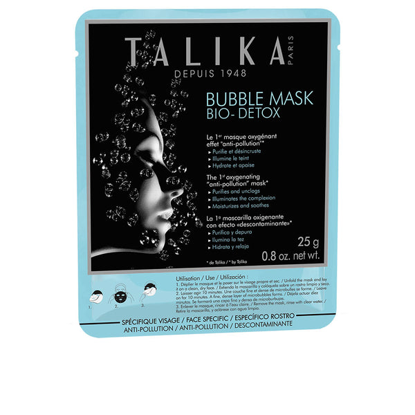 Talika Bubble bio detox anti-pollution maski 25 gr | Vuodevaatteet.fi