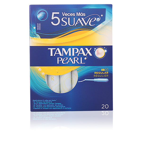 Tampax Pearl Regular 20 kpl – luotettava perustamponi | Vuodevaatteet.fi