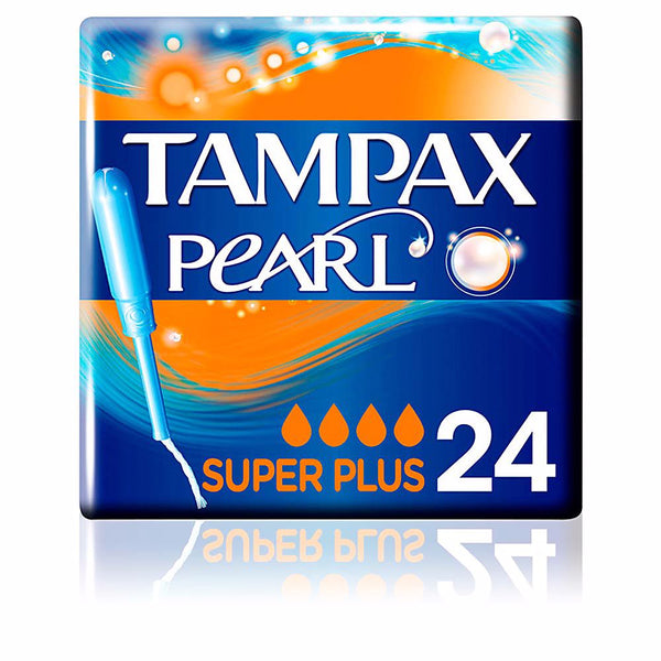 Tampax pearl super plus -tamppoonit 24 kpl | Vuodevaatteet.fi