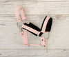 Super Hobby Horse - Hobby Horse -riimu A3 mustalla karvalla ja naruriimu musta-puuterinvaaleanpunainen