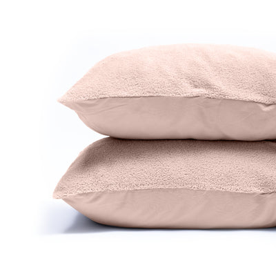 Teddy Tyynyliinat 2pack Roze - Vuodevaatteet