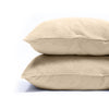 Teddy Tyynyliinat 2pack Taupe - Vuodevaatteet