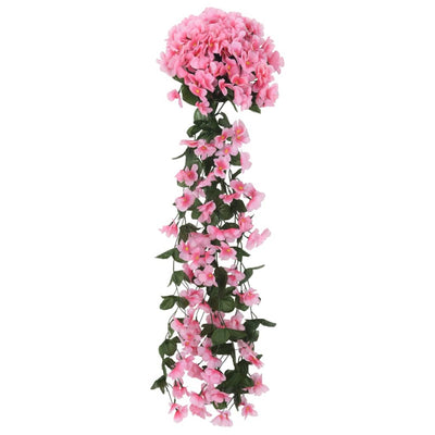 Tekokukkaseppeleet 3 kpl pinkki 85 cm