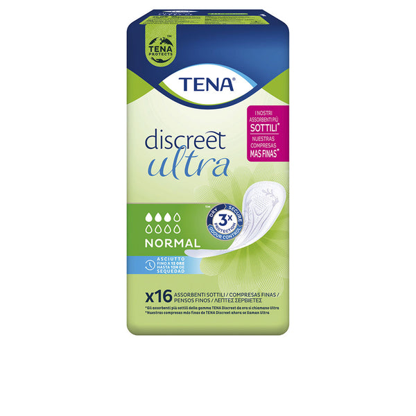Tena Lady Discreet ultra normal inkontinenssityyny 16 kpl | Vuodevaatteet.fi