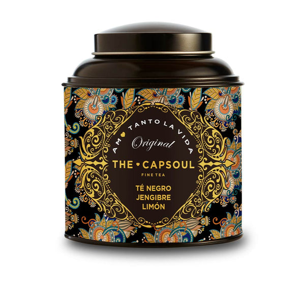 The Capsoul Té Granel Negro, Jengibre & Limón 100 Gr | Vuodevaatteet.fi