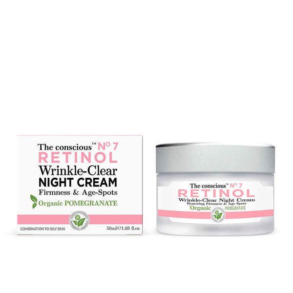 The Conscious The Conscious retinol yövoide – luomugranaattiomena & ryppyjen poisto | Vuodevaatteet.fi