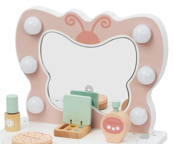 Tooky Toy - Tooky Toy Tp528 Pienen prinsessan peilipöytä Perhonen