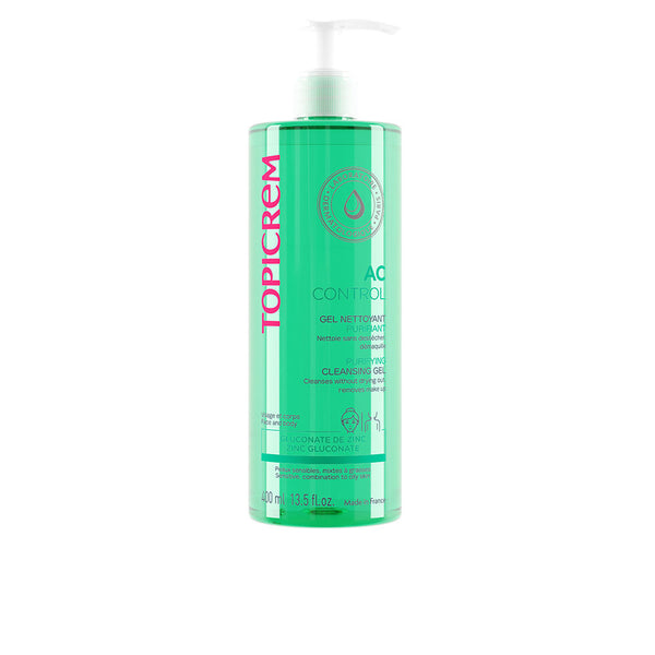Topicrem Ac Purifying Cleansing Gel 400 Ml | Vuodevaatteet.fi