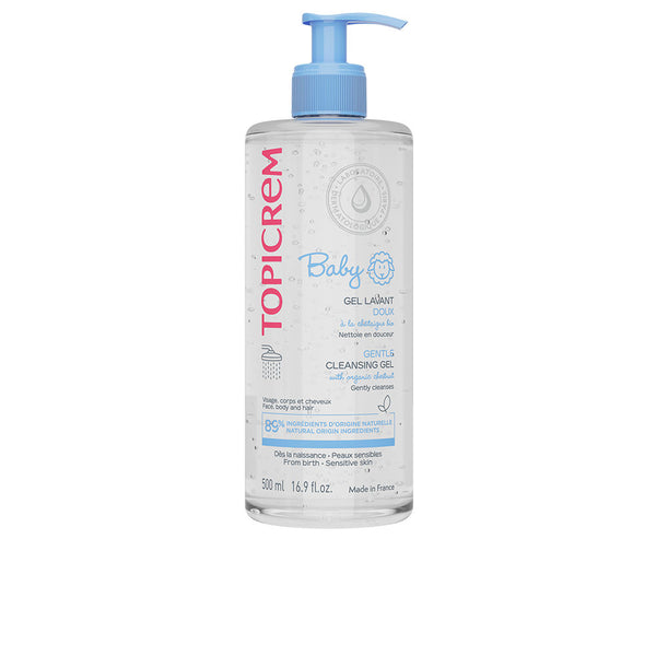 Topicrem Baby Gel Limpiador Suave 500 Ml | Vuodevaatteet.fi