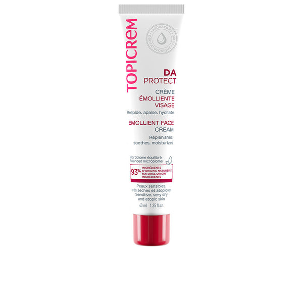 Topicrem Da Protect Facial Emollient Cream 40 Ml | Vuodevaatteet.fi