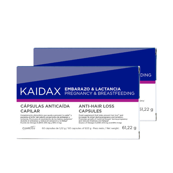 Topicrem Kaidax Capsules Pregnancy & Breastfeeding Pack 2 X 60 Capsules | Vuodevaatteet.fi