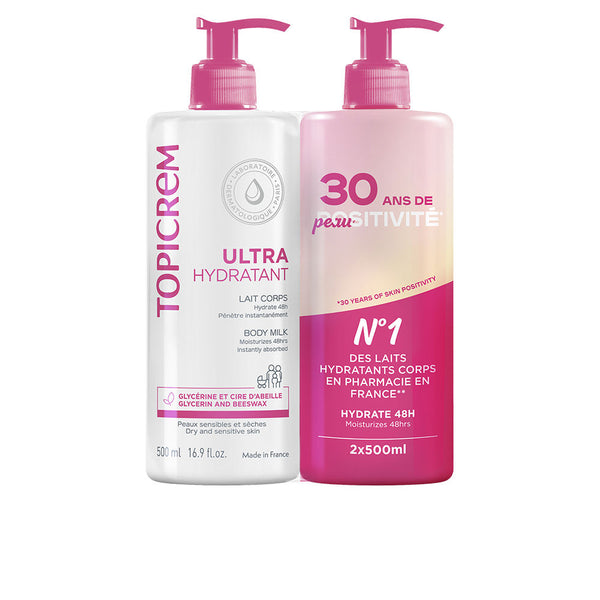 Topicrem UH kosteuttava vartaloemulsio 2 x 500 ml | Vuodevaatteet.fi