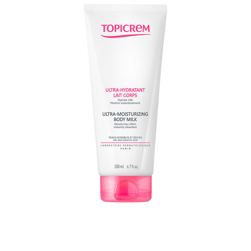 Topicrem UH Ultra-kosteuttava Vartalovoide 200 ml | Vuodevaatteet.fi