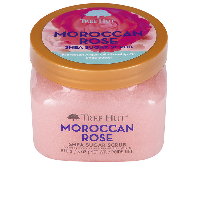 Tree Hut Exfoliante marokkolainen vaaleanpunainen sokeri 510 gr | Vuodevaatteet.fi