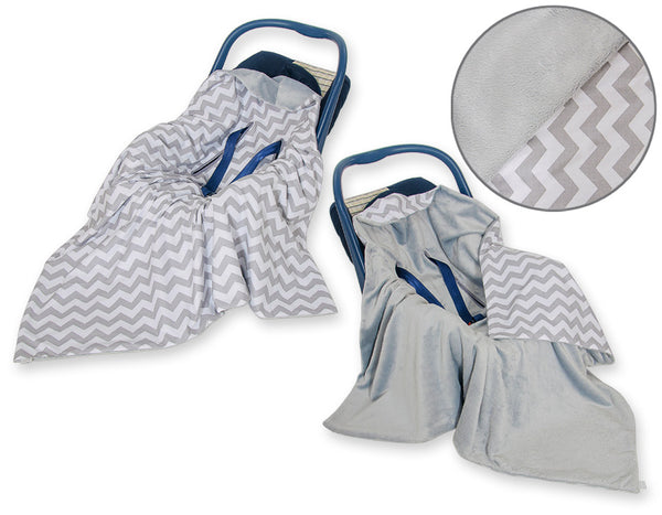 Turvaistuimen Istuinpehmuste - Chevron Gray