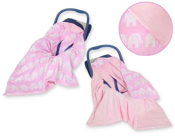 Turvaistuimen Istuinpehmuste - Elephants Pink