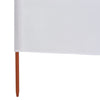 Tuulensuojakangas 3 paneelilla 400x160 cm hiekanvalkoinen