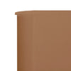 Tuulensuojakangas 3 paneelilla 400x160 cm ruskeanharmaa