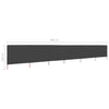 Tuulensuojakangas 6 paneelilla 800x120 cm antrasiitti