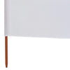 Tuulensuojakangas 9 paneelilla 1200x80 cm hiekan valkoinen