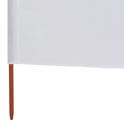 Tuulensuojakangas 9 paneelilla 1200x80 cm hiekan valkoinen